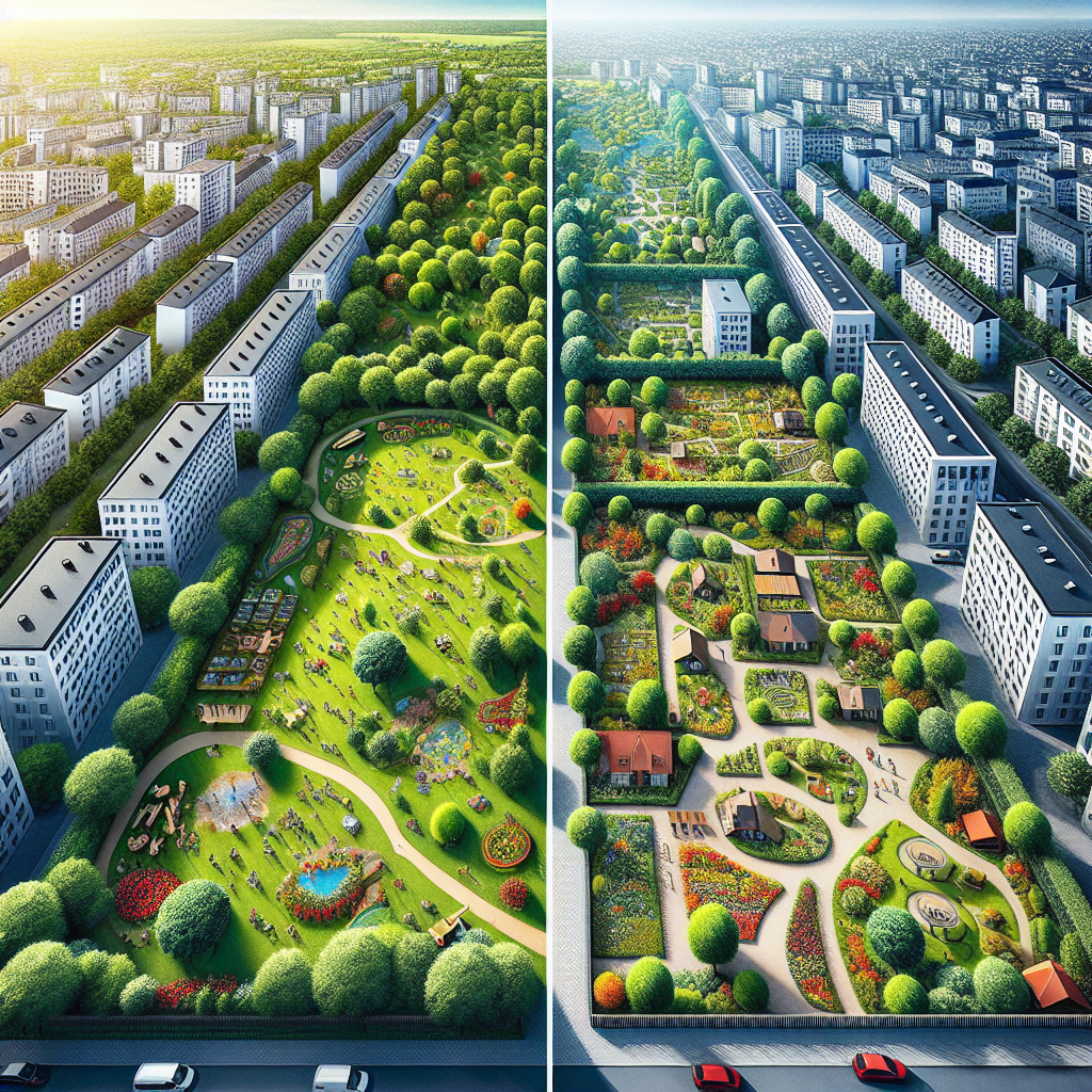 Einfluss von Grünflächen auf Bodenrichtwerte in Leverkusen